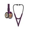 Stetoscop Littmann Cardiology IV Plum capsula curcubeu finisaj oglinda 6239