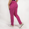 Pantaloni medicali Lotus Flex, stretch, cu snur, fucsia orhidee, TS-SP3