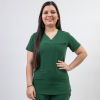 Bluza medicala Lotus Flex, stretch, verde hunter, TS-NP10 XS