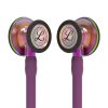 Stetoscop 3M Littmann Cardiology IV Plum capsula curcubeu reflexie violet 6205 - capsula vedere frontala