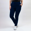 Pantaloni medicali Lotus Flex, stretch, cu snur, bleumarin, TS-SP3 2XS