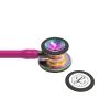 Stetoscop 3M Littmann Cardiology IV Roz capsula curcubeu finisaj oglinda 6241 - capsula + diafragma