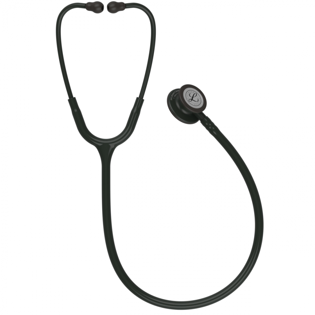 Stetoscop 3M Littmann Classic III Negru cu capsula neagra 5803 privire de ansamblu