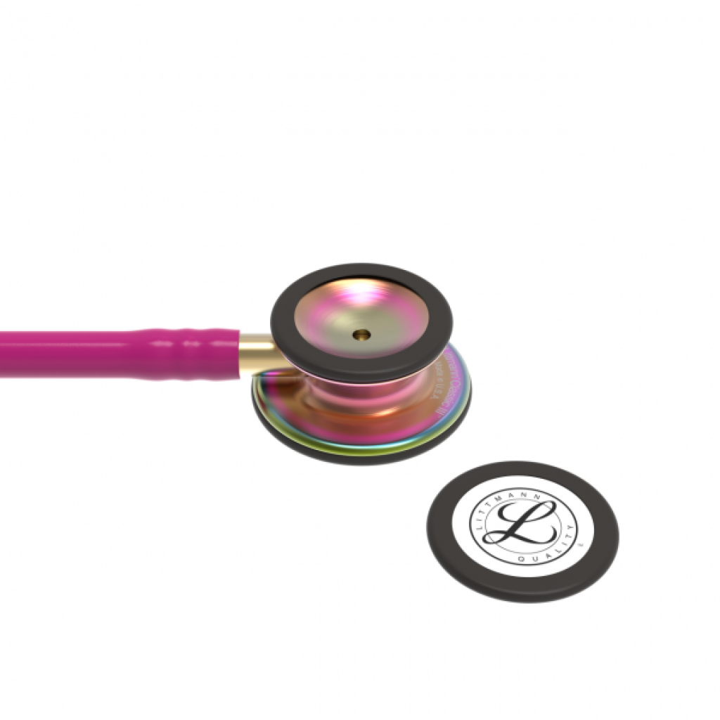 Stetoscop 3M Littmann Classic III Roz inchis cu capsula curcubeu 5806 - capsula + diafragma