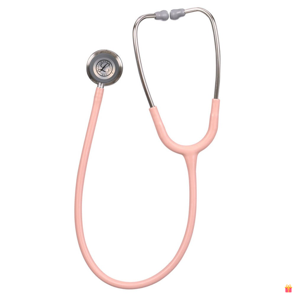 Stetoscop Littmann Classic III Roz sampanie, satinat cu capsula inox 5910C