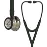 Pachet cardio - Stetoscop Littmann Cardiology IV Negru, capsula sampanie 6179 + Borseta stetoscop Cardio Neagra